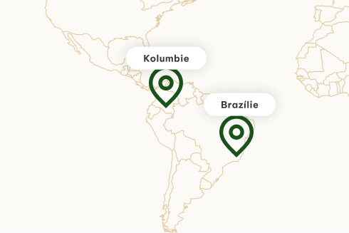 Kolumbie-Brazilie