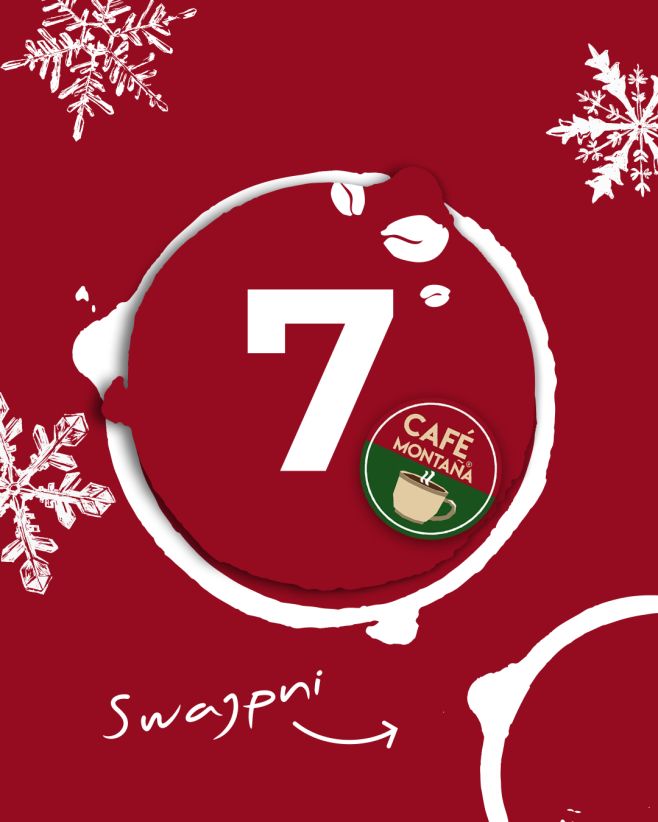 7️⃣ 🗓️ Sedmý den adventního kalendáře je tady a s ním další sleva! 💰 ☕ Dnes si můžete se slevou 10 % objednat Vánoční kávu...